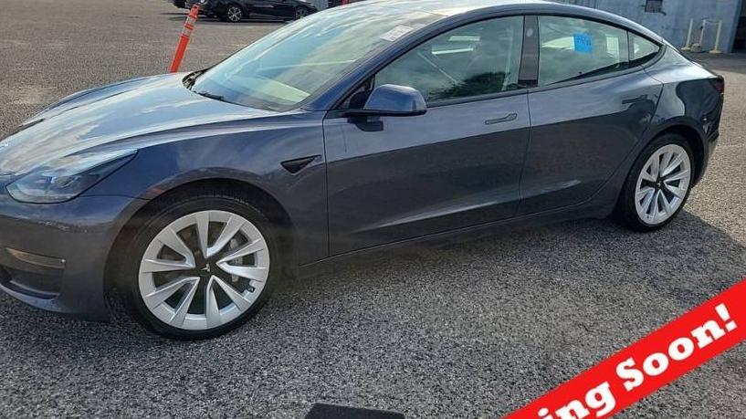 TESLA MODEL 3 2022 5YJ3E1EB9NF121438 image